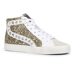 Vintage Havana Mateel gold glitter star sneaker